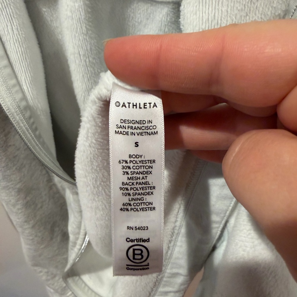 Athleta Coaster Luxe Parka - Light Grey Heather - Small - Picture 9 of 9